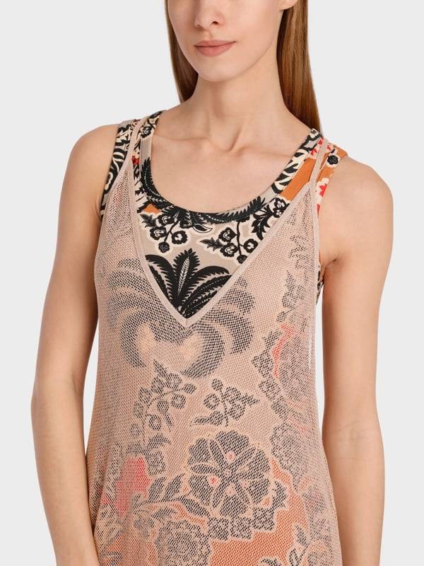 Marc Cain Kleid im Lagenlook – Knitted in Germany Bis zu 65% Rabatt