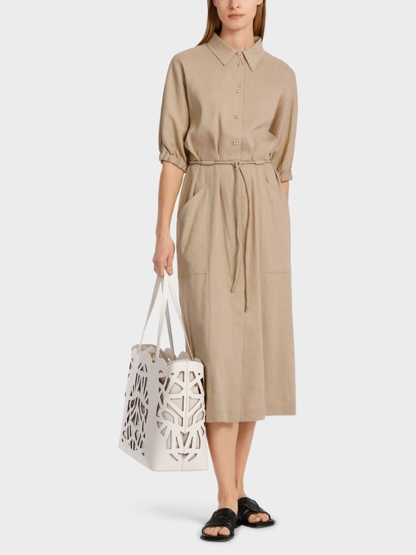 Marc Cain Midikleid mit Kimono-Ärmeln Sonderangebot der Fabrik