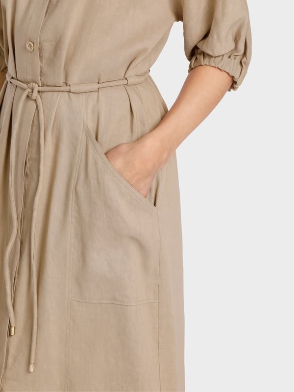 Marc Cain Midikleid mit Kimono-Ärmeln Sonderangebot der Fabrik