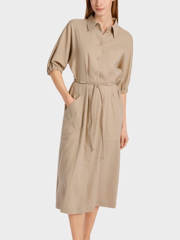 Marc Cain Midikleid mit Kimono-Ärmeln Sonderangebot der Fabrik