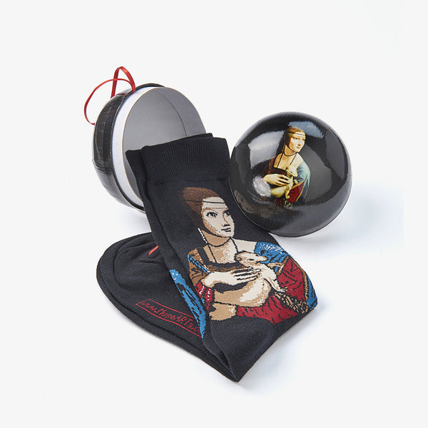 Musearta Geschenkkugel - Leonardo da Vinci, Dame mit dem Hermelin Vierteljährliche Förderung