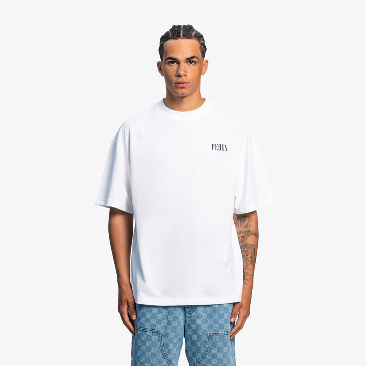 Pequs Chest Logo T-Shirt Bis zu 60% Rabatt