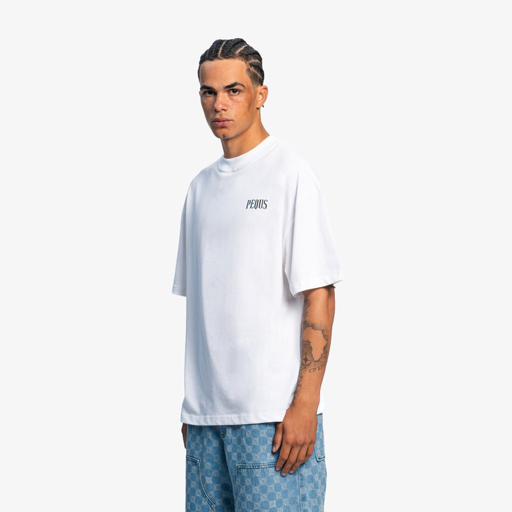 Pequs Chest Logo T-Shirt Bis zu 60% Rabatt