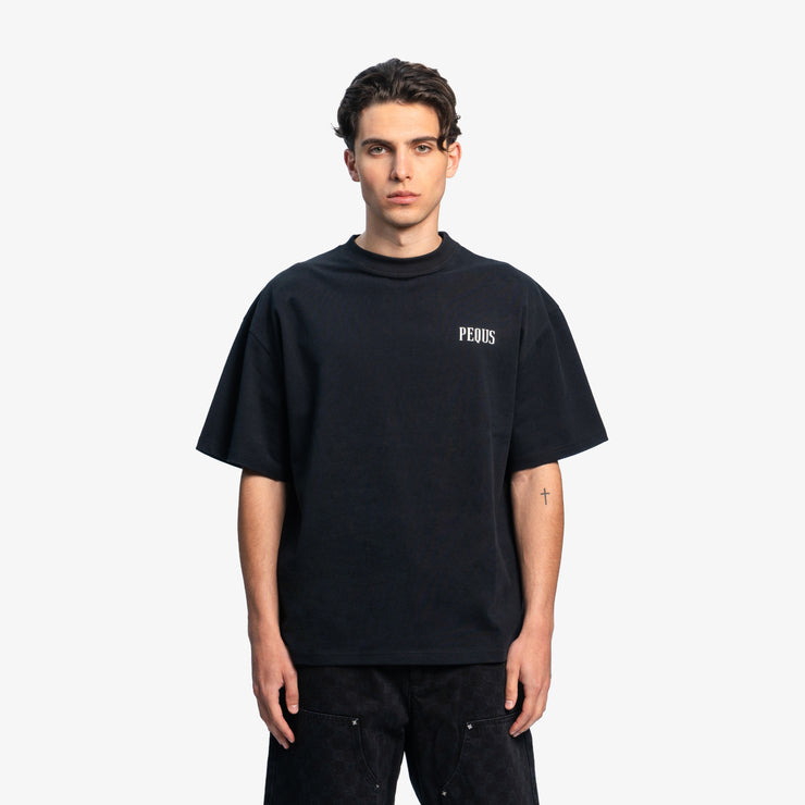 Pequs Chest Logo T-Shirt Bis zu 65% Rabatt
