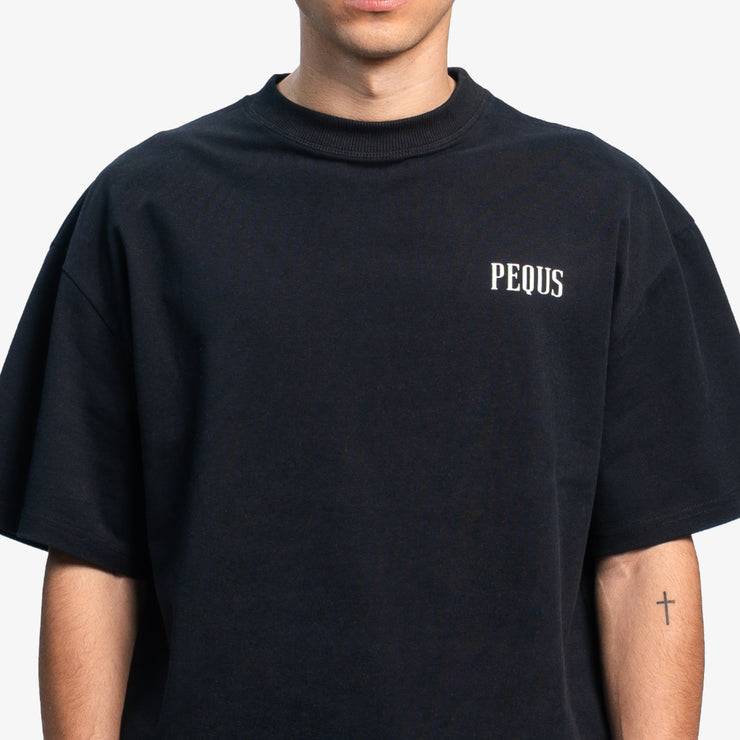 Pequs Chest Logo T-Shirt Bis zu 65% Rabatt