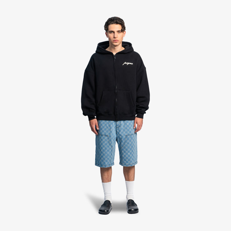 Pequs A Paradise Beach Club Back Logo Zip Hoodie Bis zu 55% Rabatt