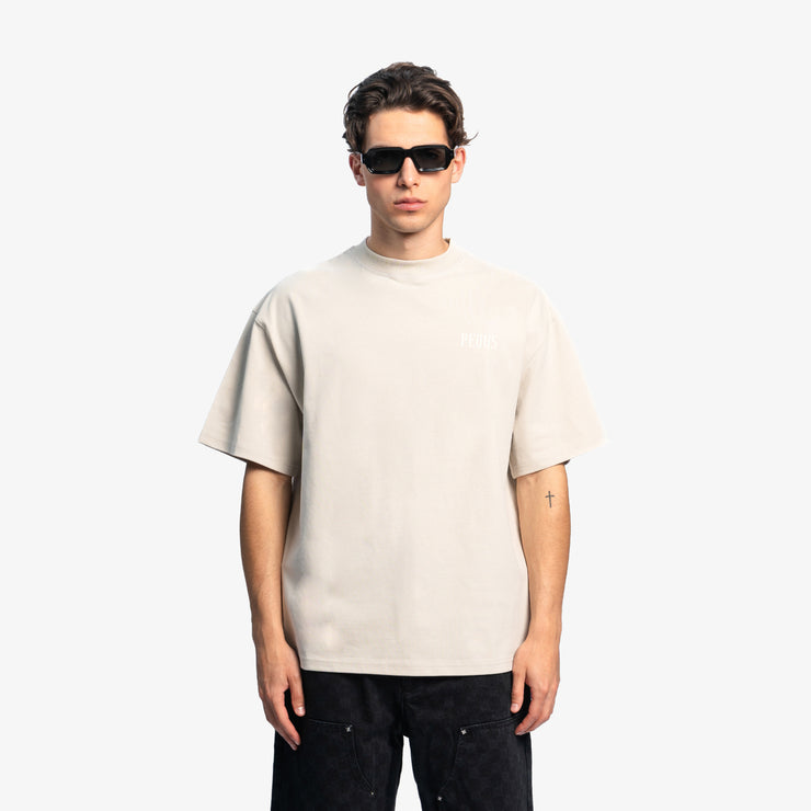 Pequs Chest Logo T-Shirt Super Rabatt
