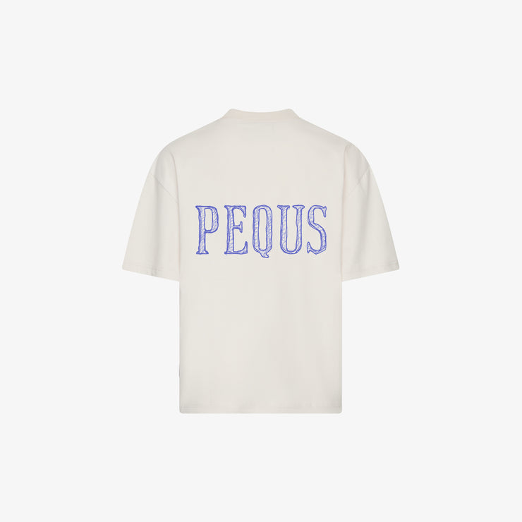 Pequs Scribble Back Logo T-Shirt Fabrikladen