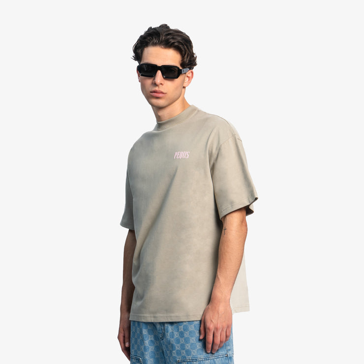 Pequs Chest Logo T-Shirt Im Verkauf