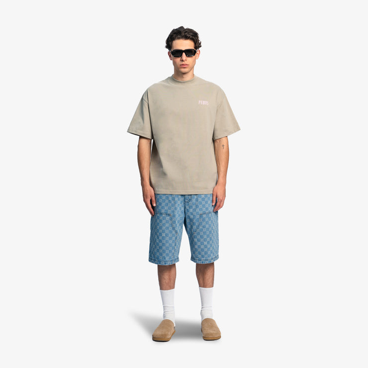 Pequs Chest Logo T-Shirt Im Verkauf