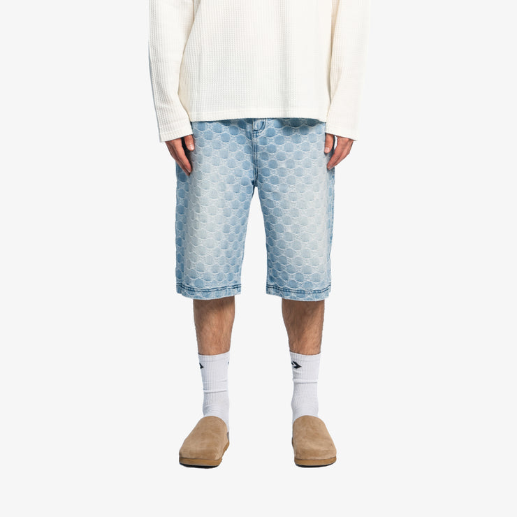 Pequs Aether Monogram Denim Jorts Online