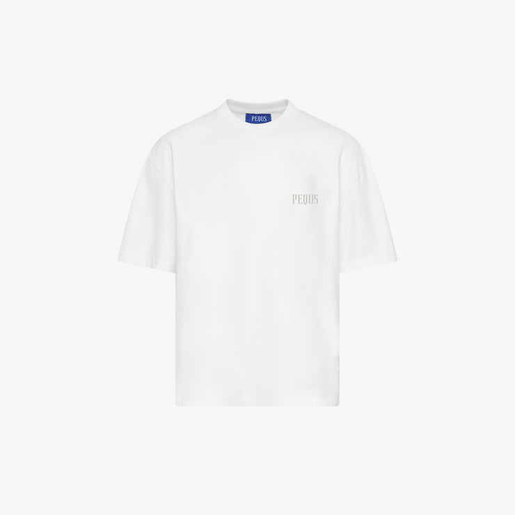 Pequs Back Logo T-Shirt Günstiger Verkauf