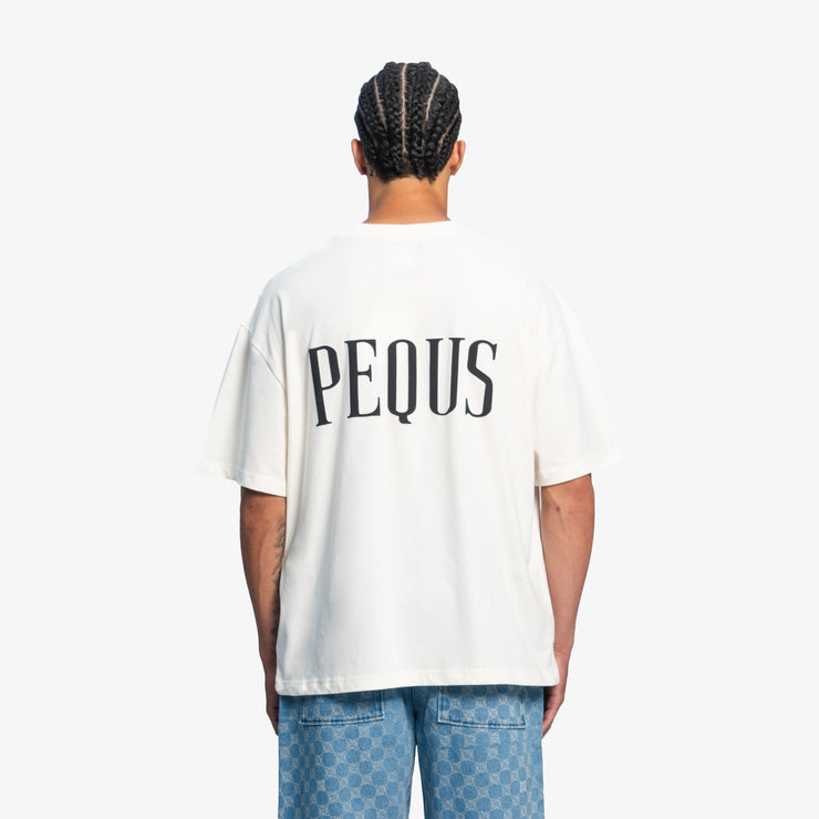 Pequs Back Logo T-Shirt Fabrikpreis