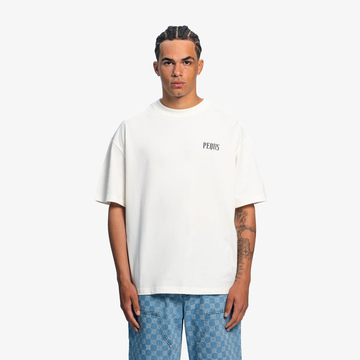 Pequs Back Logo T-Shirt Fabrikpreis