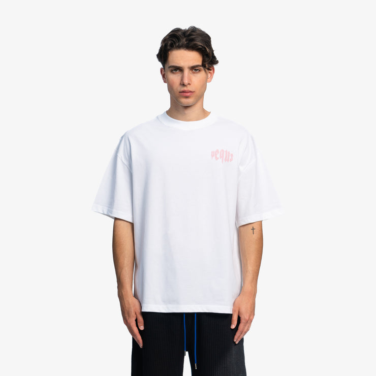 Pequs Mythic Chest Logo T-Shirt Begrenztes Angebot
