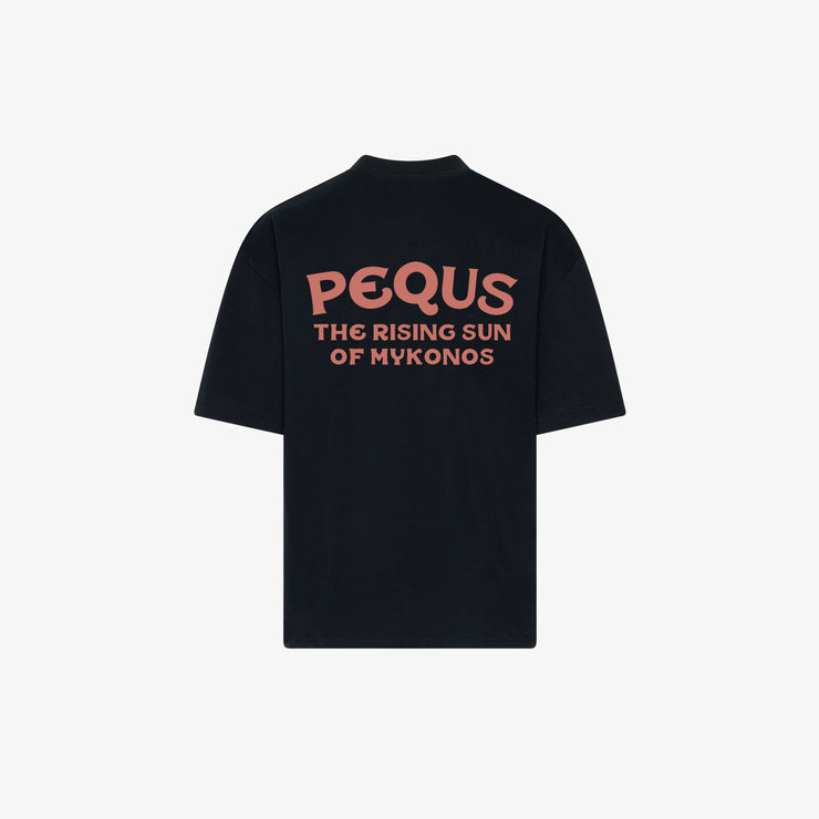 Pequs Rising Sun T-Shirt Heißer Verkauf