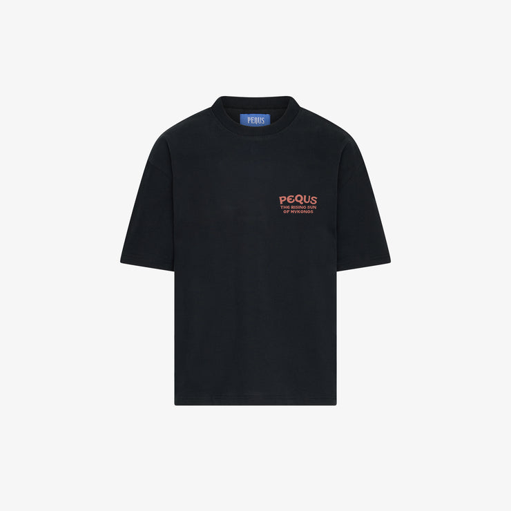Pequs Rising Sun T-Shirt Heißer Verkauf