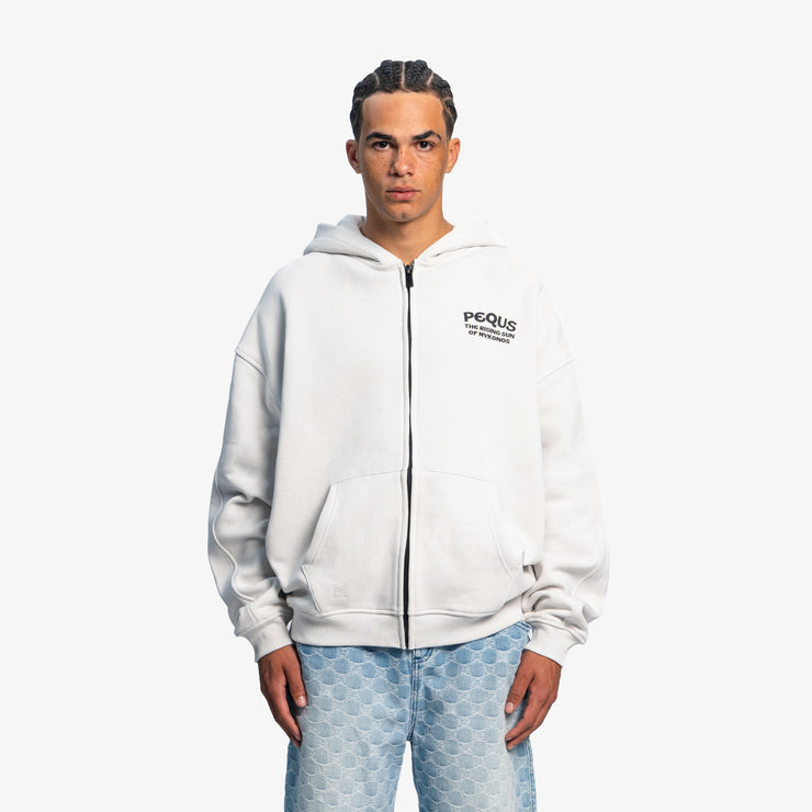 Pequs Rising Sun Zip Hoodie Neueste Mode