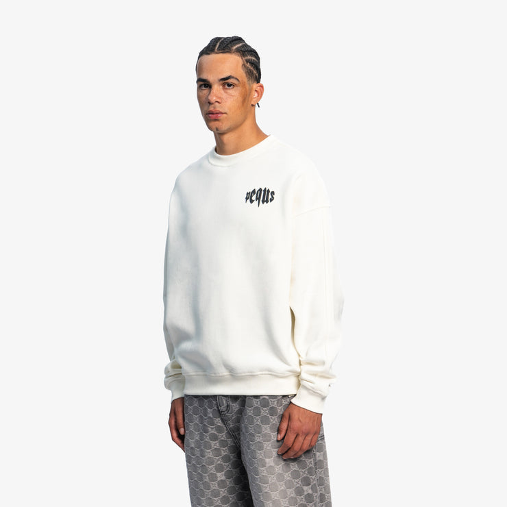 Pequs Mythic Chest Logo Sweater Neuheiten