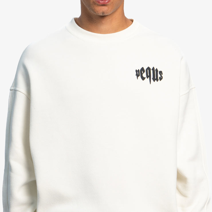 Pequs Mythic Chest Logo Sweater Neuheiten