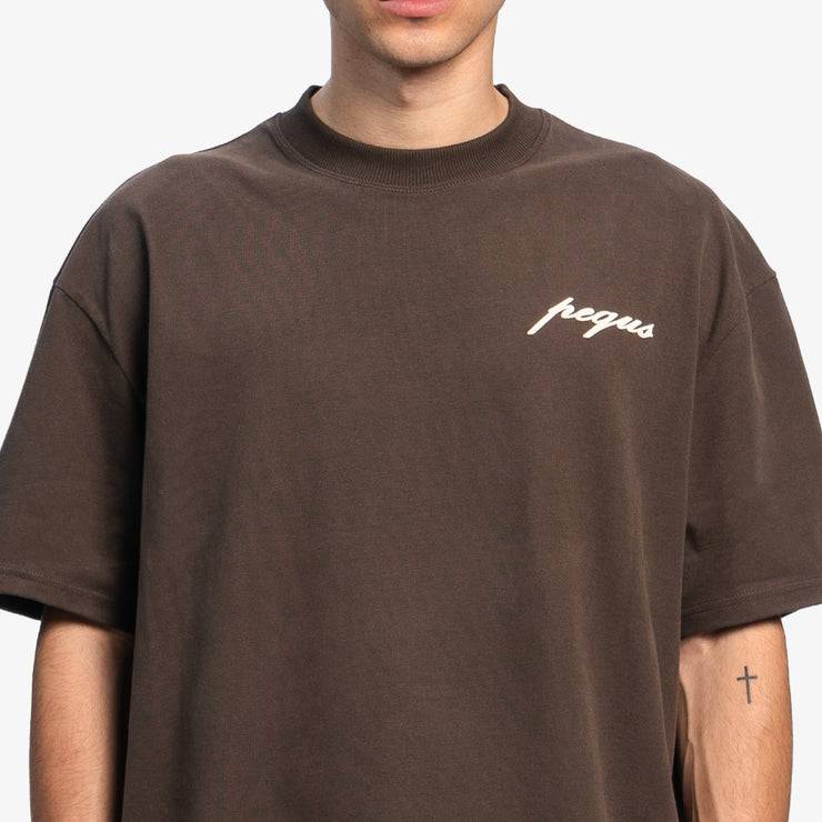 Pequs A Paradise Beach Club Back Logo T-Shirt Sonderangebote