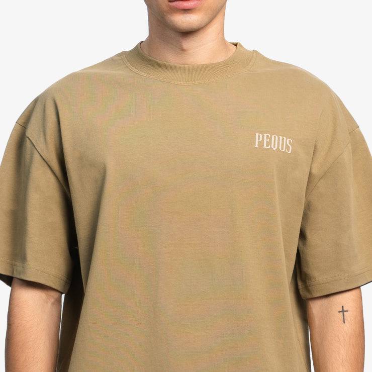 Pequs Chest Logo T-Shirt Tiefpreis