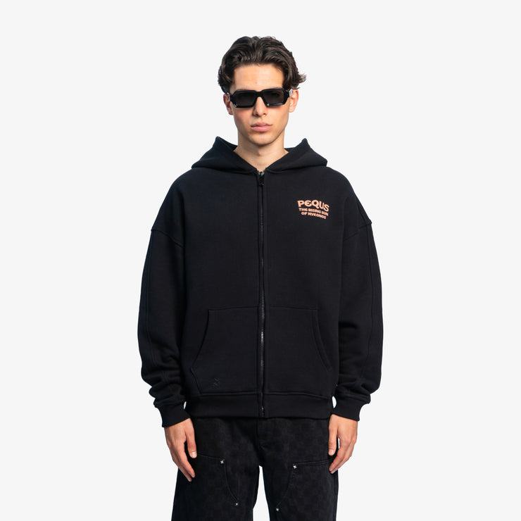 Pequs Rising Sun Zip Hoodie Neueste Stile