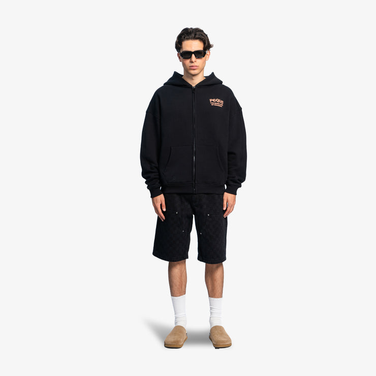 Pequs Rising Sun Zip Hoodie Neueste Stile
