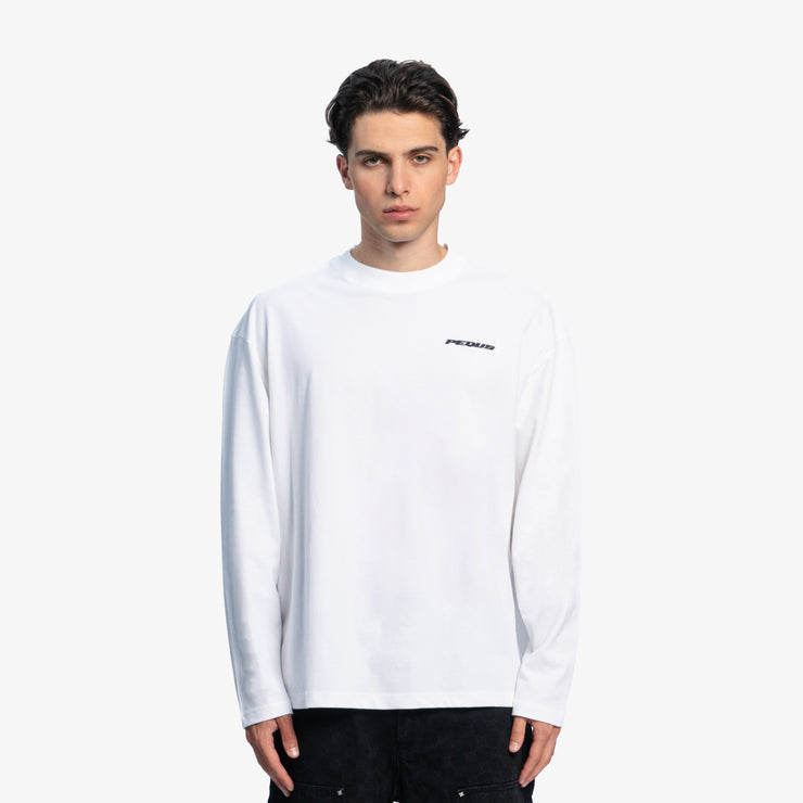 Pequs Plágia Logo Longsleeve Bis zu 65% Rabatt