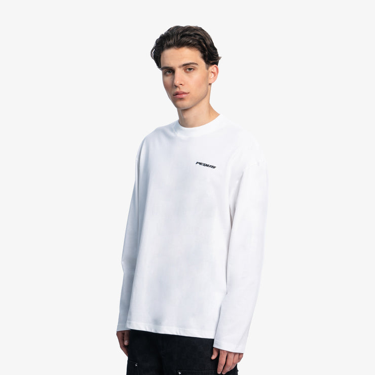 Pequs Plágia Logo Longsleeve Bis zu 65% Rabatt