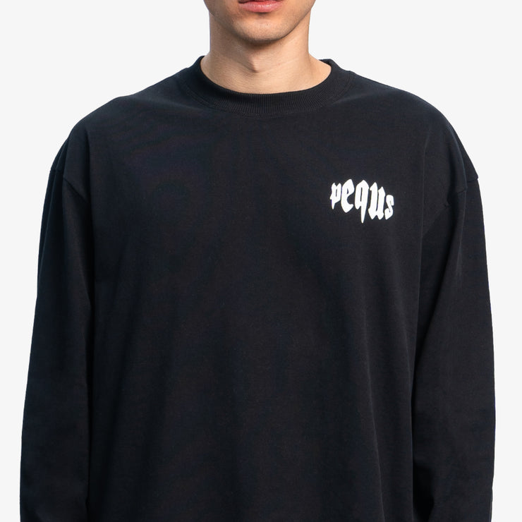 Pequs Mythic Chest Logo Longsleeve Nur für heute