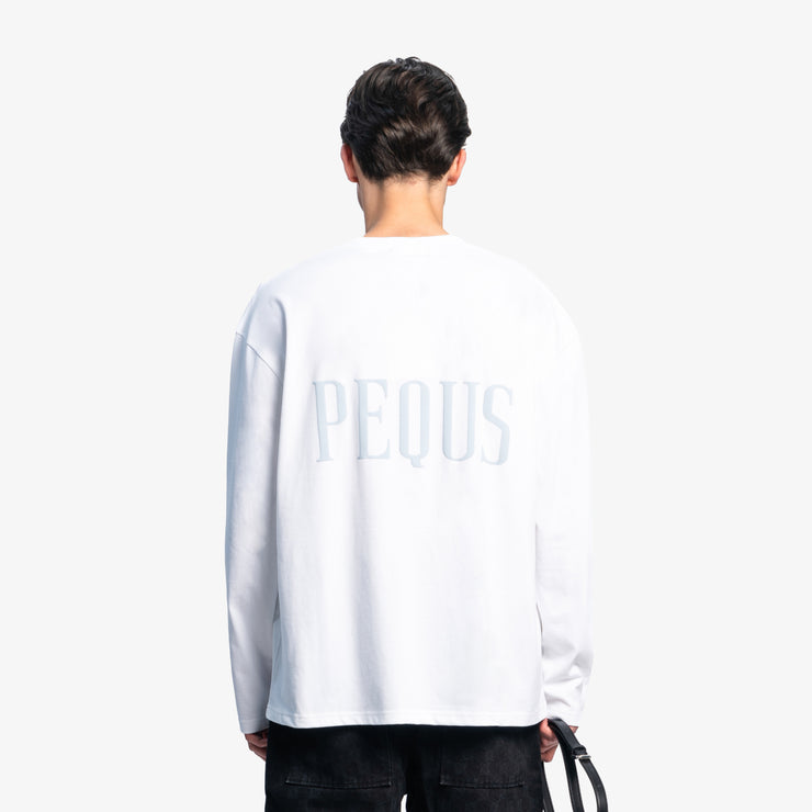 Pequs Back Logo Longsleeve Vierteljährliche Förderung
