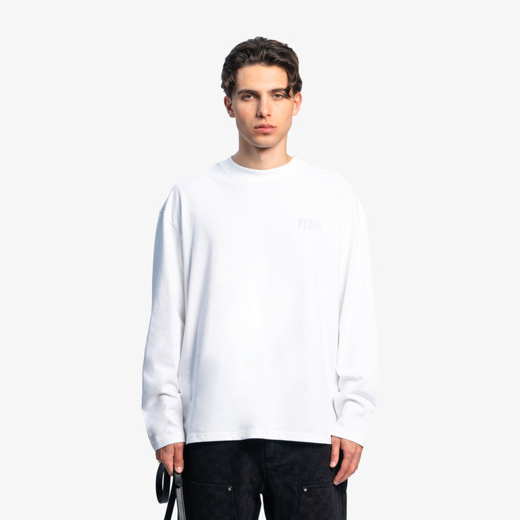 Pequs Back Logo Longsleeve Vierteljährliche Förderung