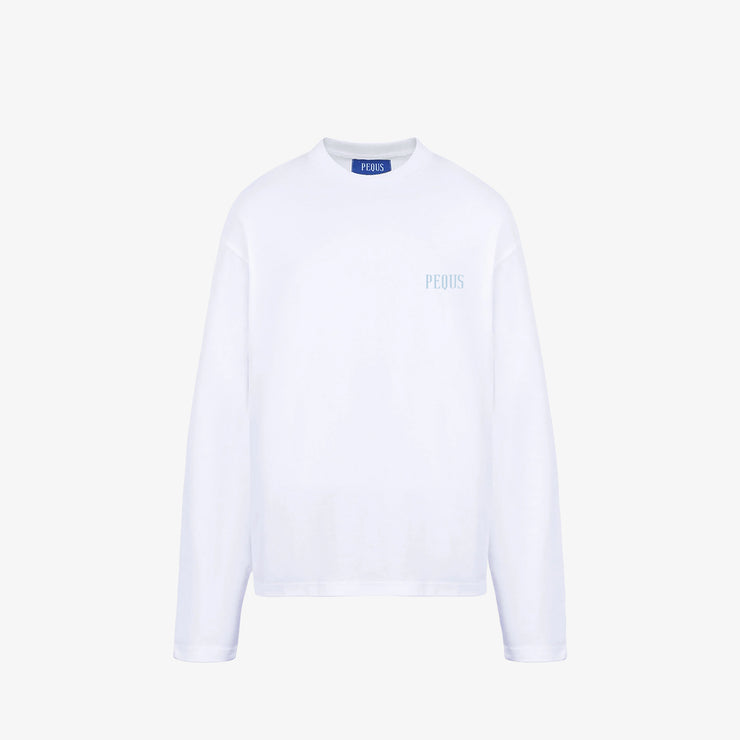 Pequs Back Logo Longsleeve Vierteljährliche Förderung