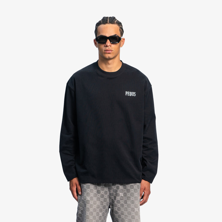 Pequs Back Logo Longsleeve Discount Store für neue Produkte
