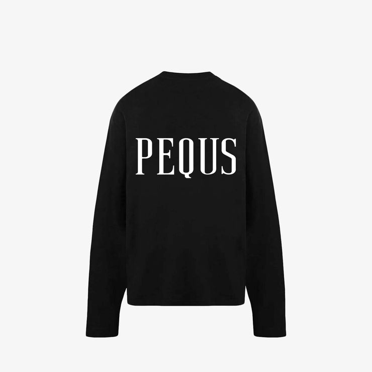 Pequs Back Logo Longsleeve Discount Store für neue Produkte