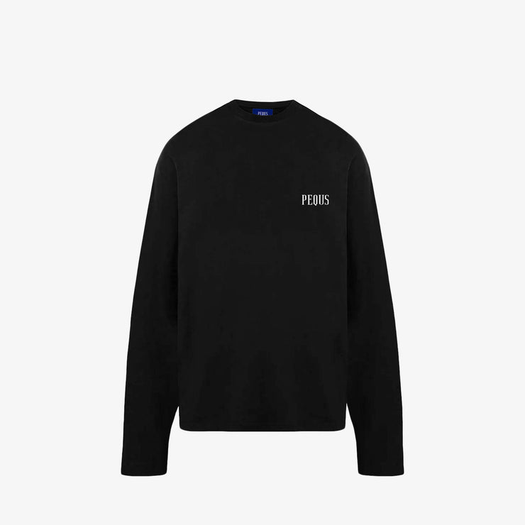 Pequs Back Logo Longsleeve Discount Store für neue Produkte