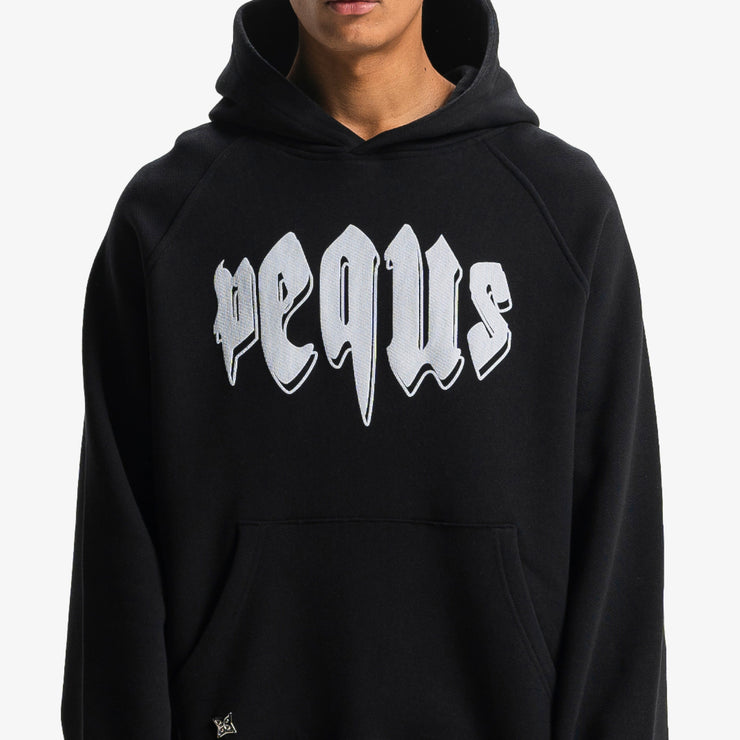 Pequs Outlined Mythic Logo Hoodie Günstig kaufen