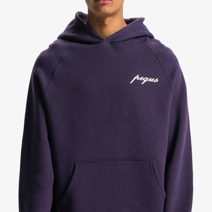 Pequs PEQUS Chest Logo Hoodie Online Shopping