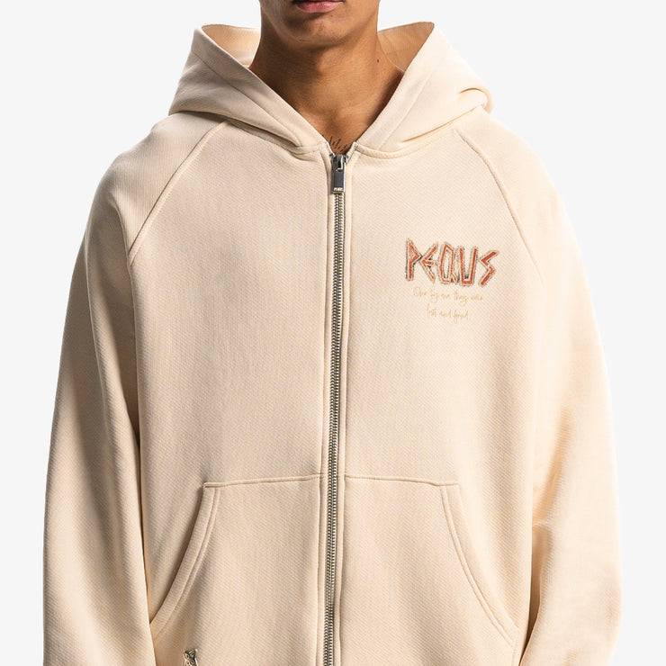 Pequs Ancient Love Story Zip-Hoodie Jubiläumsangebot