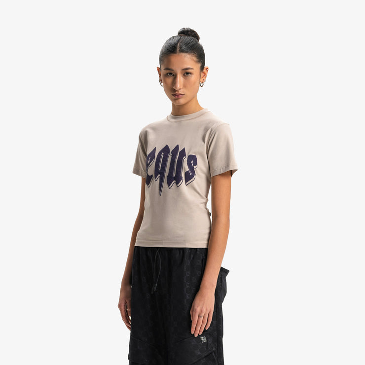 Pequs Fitted Outlined Mythic Logo T-Shirt Top Angebot