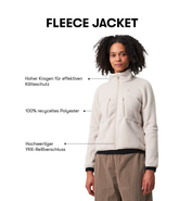 ﻿Pinqponq Fleece Jacket - Cliff Beige (Female) Heißer Verkauf