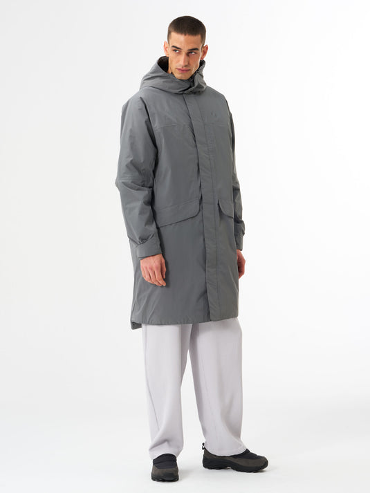 Pinqponq Parka - Storm Grey (Unisex) Neueste Mode
