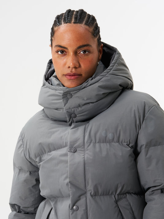 Pinqponq Puffy Parka - Storm Grey (Female) Online Outlet