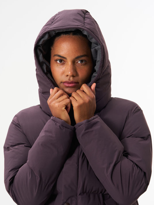 Pinqponq Puffy Parka - Midnight Plum (Female) Saisonale Angebote