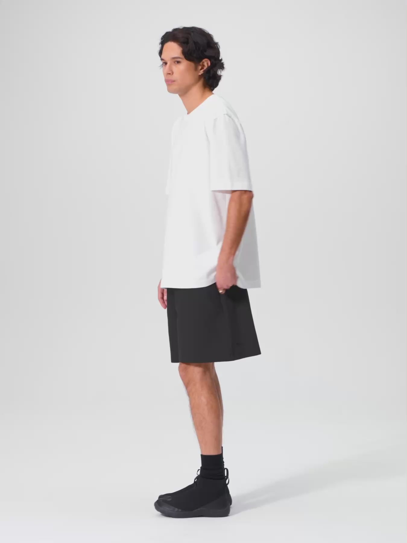 Pinqponq Active Shorts - Peat Black (Unisex) Räumungsverkauf