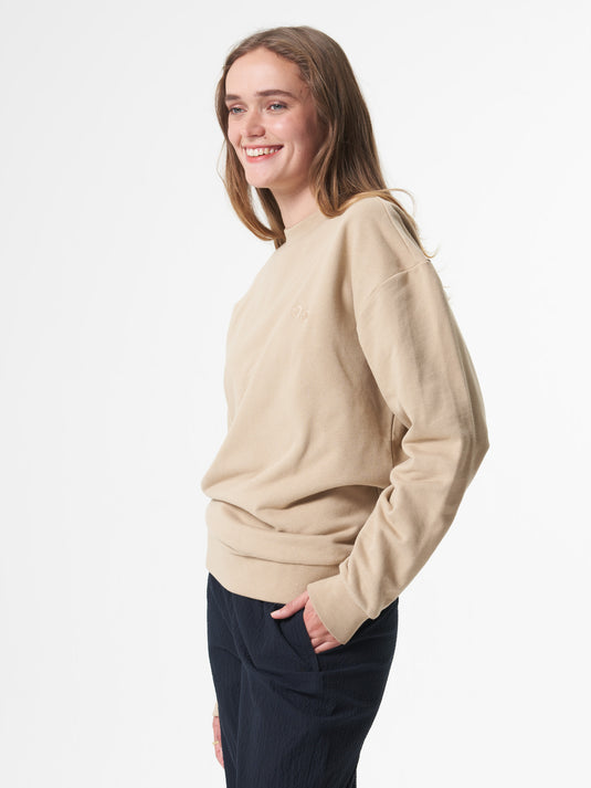 Pinqponq Sweatshirt - Caramel Khaki (Unisex) Sonderangebote