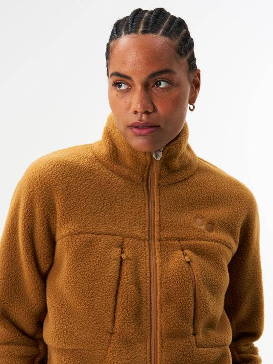 Pinqponq Fleece Jacket - Ginger Biscuit (Female) VIP-Rabatte