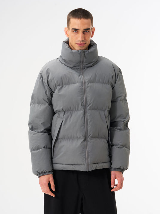 Pinqponq Puffer Jacket - Storm Grey (Unisex) Tiefpreis