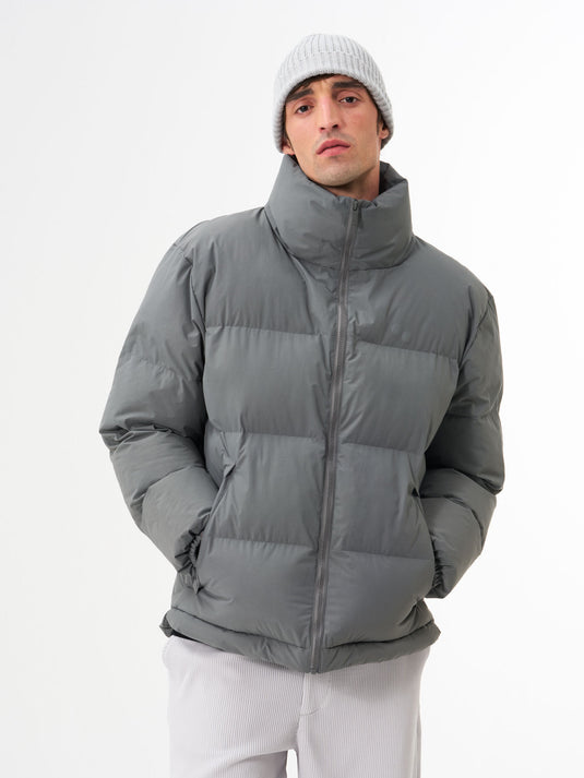 Pinqponq Puffer Jacket - Storm Grey (Unisex) Tiefpreis